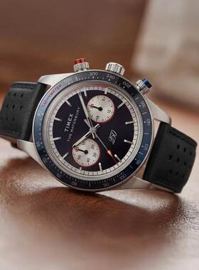 天美时TIMEX America 250系列复古三针计时码表休闲手表腕表男表