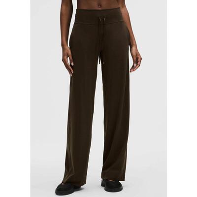 代购lululemon露露乐蒙女士瑜伽裤可调节腰围侧边口袋内置滑袋