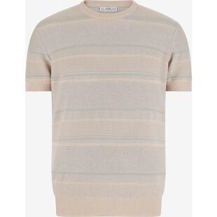 日常休闲针织爆款 毛衣透气舒适棉质短袖 简约 GUESS男士 代购