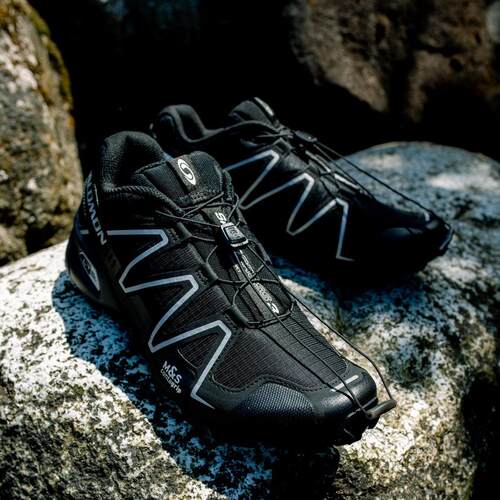 正品SALOMON speedcross 3萨洛蒙男女户外休闲鞋浅黄轻便透气24年