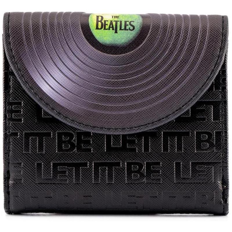 代购Loungefly女士The Beatles钱包双折结构金属扣闭合多卡位收纳