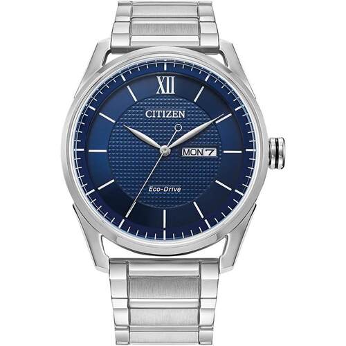 日本代购Citizen/西铁城男士手表日韩腕表星期日历显示防水百米