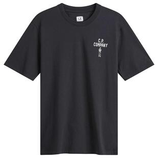海外代购CPCOMPANY/康柏力男士T恤圆领印花休闲日常百搭基础款