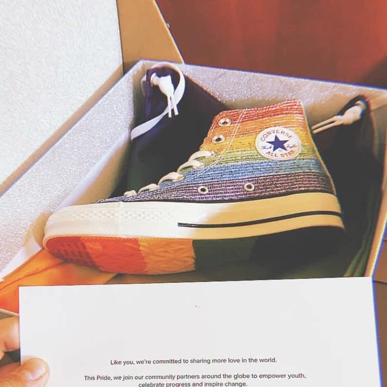 ¿ïÍþÄÐЬŮЬConverse Pride x Miley CyrusÁªÃûÉÁÁÁ²Êºç¸ß°ï°åЬ