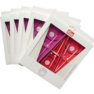 PRYM德国进口人体工学环形针套装环形针编织针独立礼盒套餐