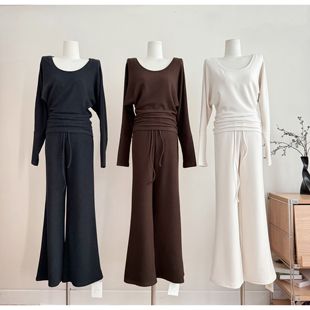 韩系慵懒运动套装 Skk 330G双面天丝羊毛德绒 city慢调生活 Store