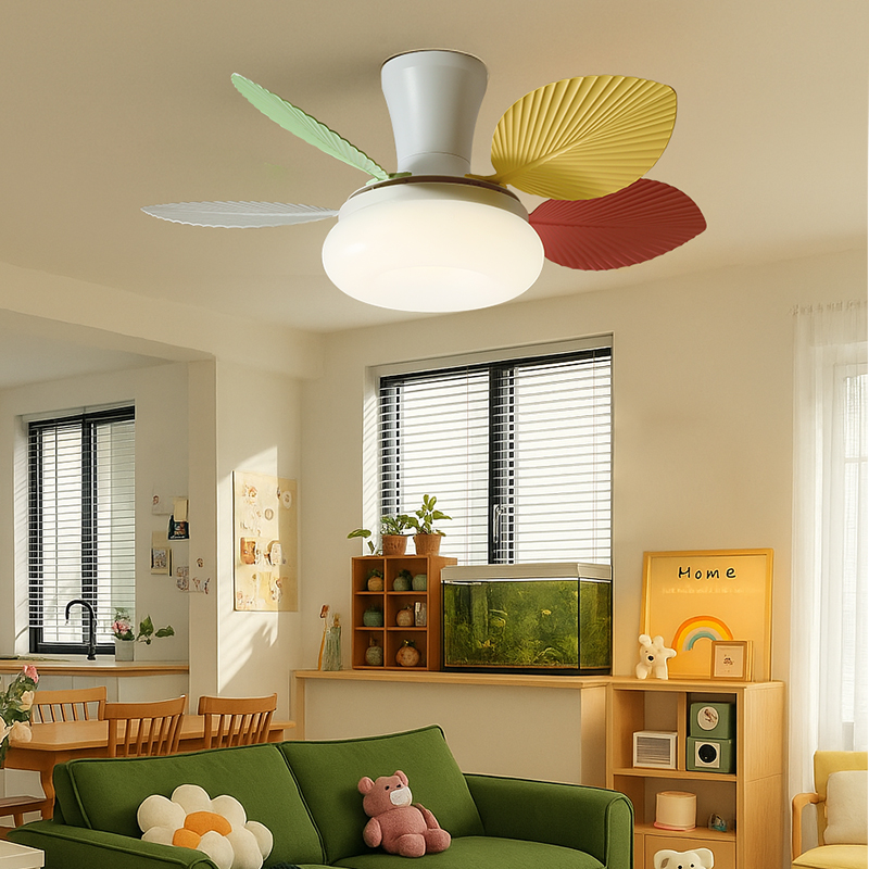 新款客厅吊扇灯静音变频