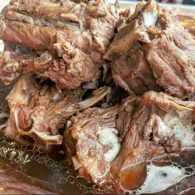 北京老诚伊羊蝎子牛街总店羊蝎子即食锅羊肉火锅