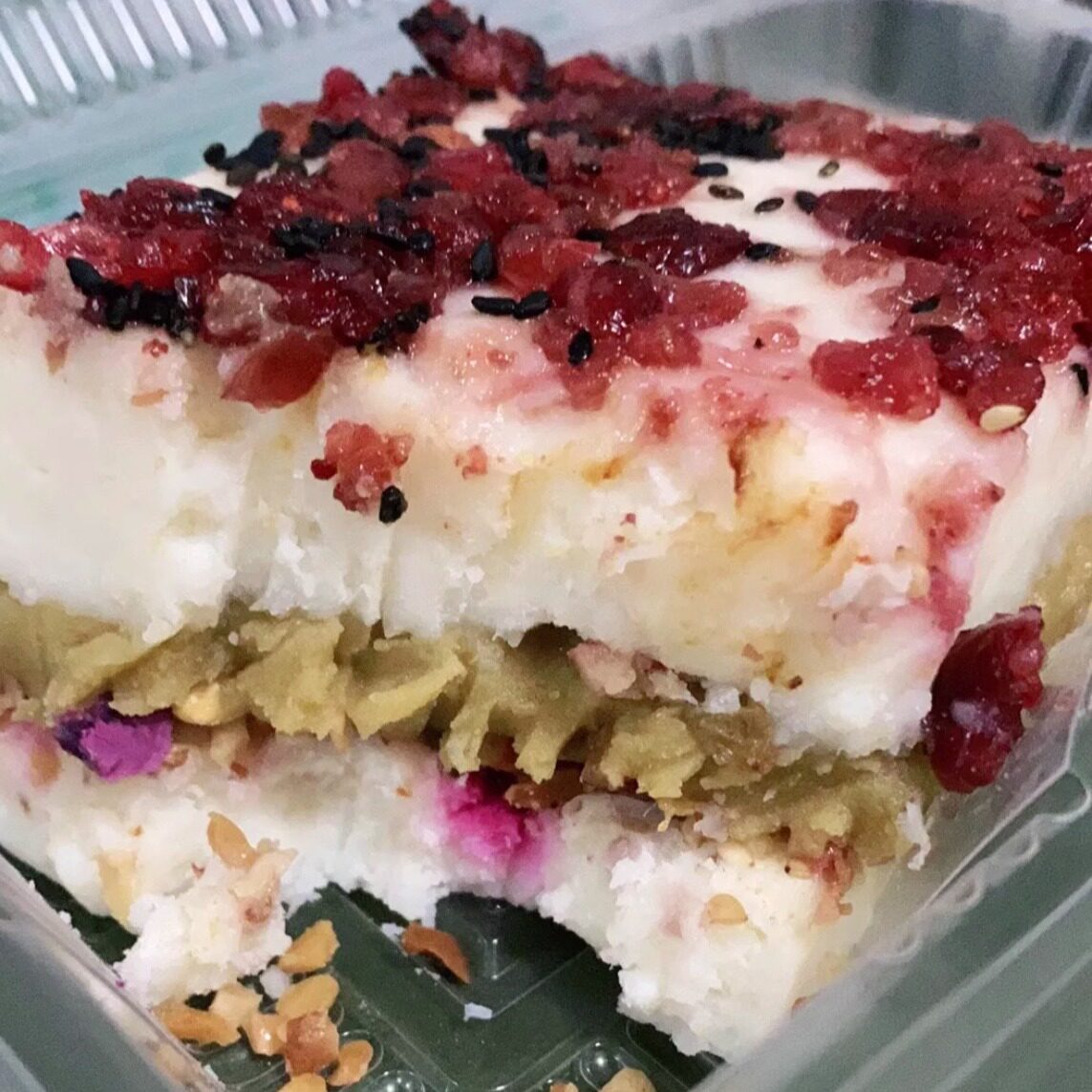 老北京糕点牛街伊宝荷叶甑糕山药白果糕米香甜