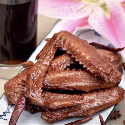 老北京传统美食老回回小吃 酱鸭翅 熟食即食