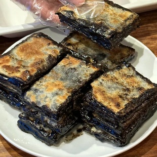 黑芝麻糖饼红糖芝麻烙饼香甜熟食小吃黑芝麻酱香面食即食保质7天