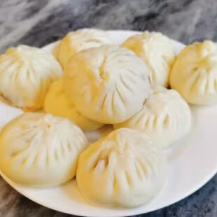 北京老字号天兴居 猪肉大葱包子蔬菜包肉包炒肝即食早餐北京小吃