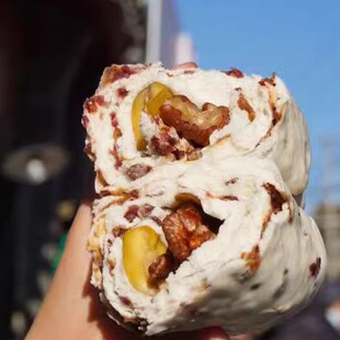 北京宫门口馒头铺 红豆核桃卷状元坚果卷 粗粮面食即食熟食