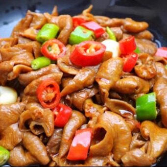 北京簋街胡大饭馆 干锅肥肠 熟食下饭菜香辣即食