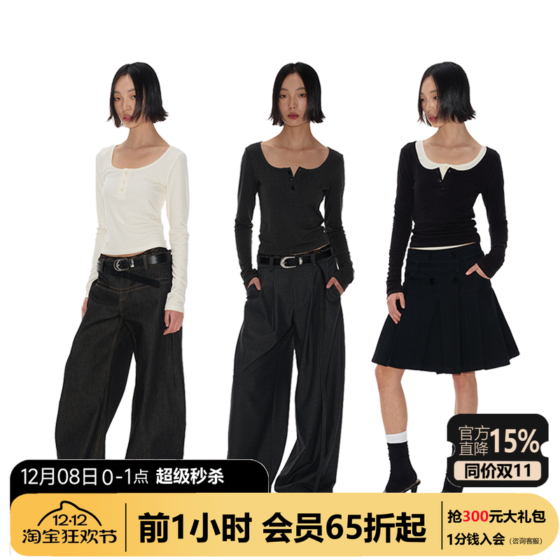 JCAESAR HENRY SLEEVE 半圆亨利领长袖 亲肤 合体版型 WOMEN系列