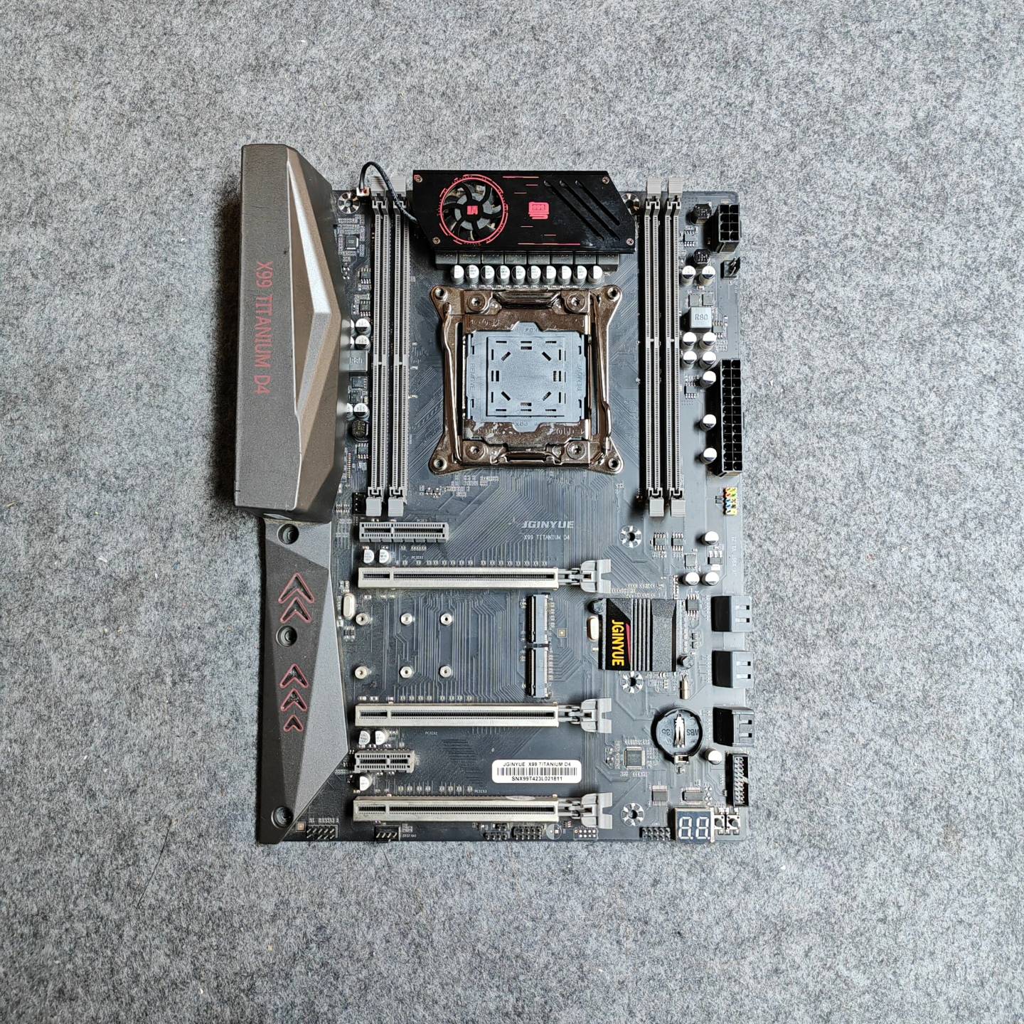 议价精粤X99主板，X99 TITAUM D3，主板，功可维修翻新图片