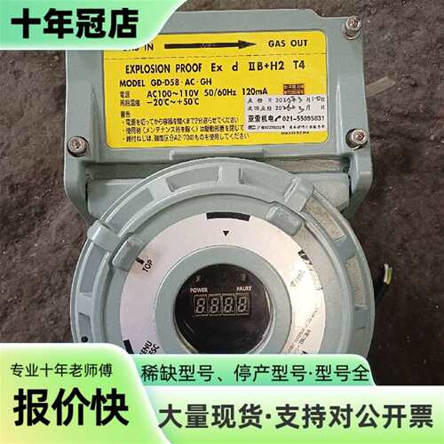 维修理研RIKEN KEIKI GD-D58-AC气体检测仪，防议价