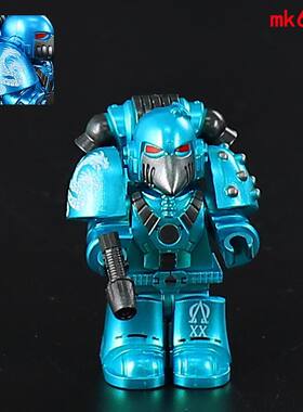 2026新款禁军荷鲁斯之子MK6人仔星际战士40k战锤极限战士积木玩具