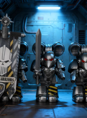 禁军MK6星际战士战锤40K极限战士太空野狼跳跃背包积木人仔第三方