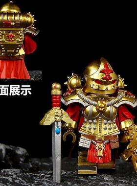 战斗殉教修女终结者星际战士圣堂天使小队积木人仔玩具