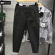 小脚裤 男士 潮流加大码 man美式 oldschool高品质基础黑色休闲裤