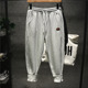 运动长裤 灰色简约休闲裤 男潮流宽松小脚卫裤 man春秋季 ins经典
