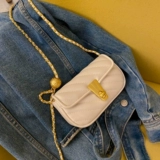 Оригинальный браслет с одной бусиной, цепь, сумка подмышку, сумка через плечо, сумка для телефона, нагрудная сумка, на цепочке