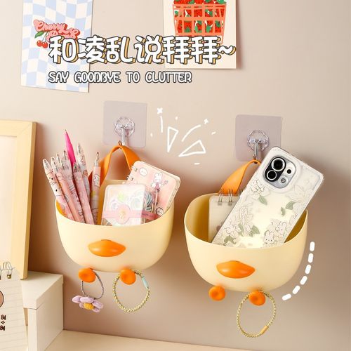 悬挂式迷你收纳桶桌面笔筒