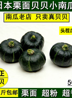 惠和一号贝贝南瓜新鲜迷你小南瓜板栗南瓜老南瓜正宗真贝贝南瓜