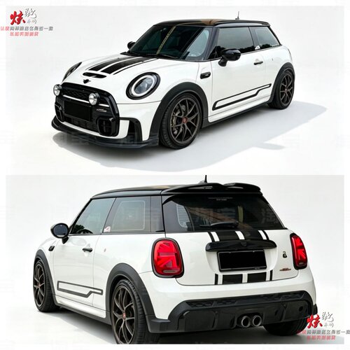 宝马MINI JCW车贴拉花电动MINI CooperF56J01F54R60个性装饰贴纸