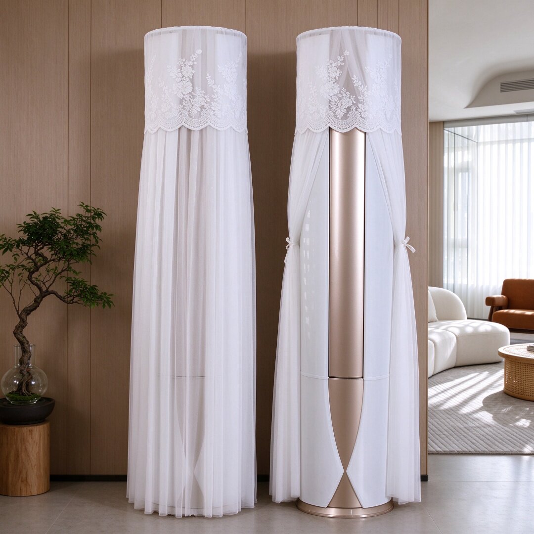 适用于科龙专用空调罩KFR-51LW/LX1-X1立式柜机圆形2匹防尘套3P
