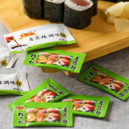 金葵打包芥末酱油外带用寿司日料迷你包200小袋/包