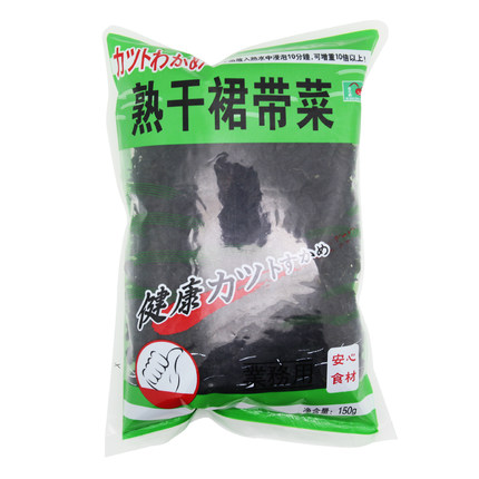 日之出熟干裙带菜拉面用凉菜味噌汤材料