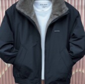 双面加绒夹克2025时尚 冬季 男士 潮流百搭休闲气质青年流行保暖外套