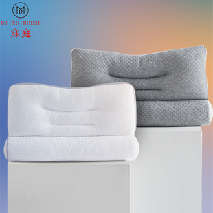 pe软管枕头牵引理疗护颈枕男女圆柱枕可机洗防螨抗菌枕芯夏季专用