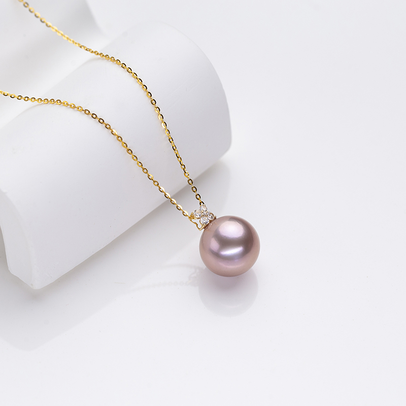 极光“曼塔”珍珠吊坠18k金 12-13mm(送s925银链）2142H00DY