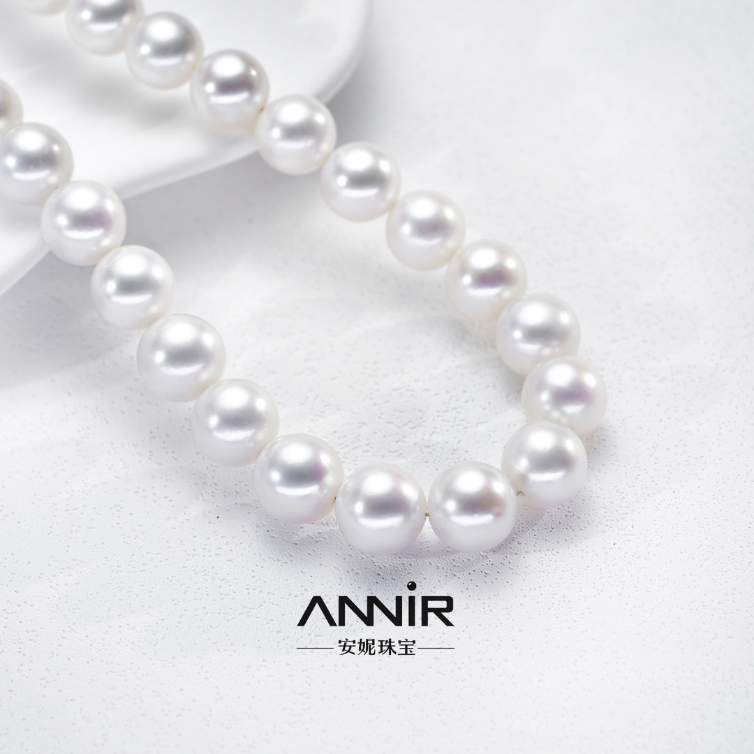 “传世经典”无核10mm正圆珍珠项链 14K金 1556H00DY 不含定位扣