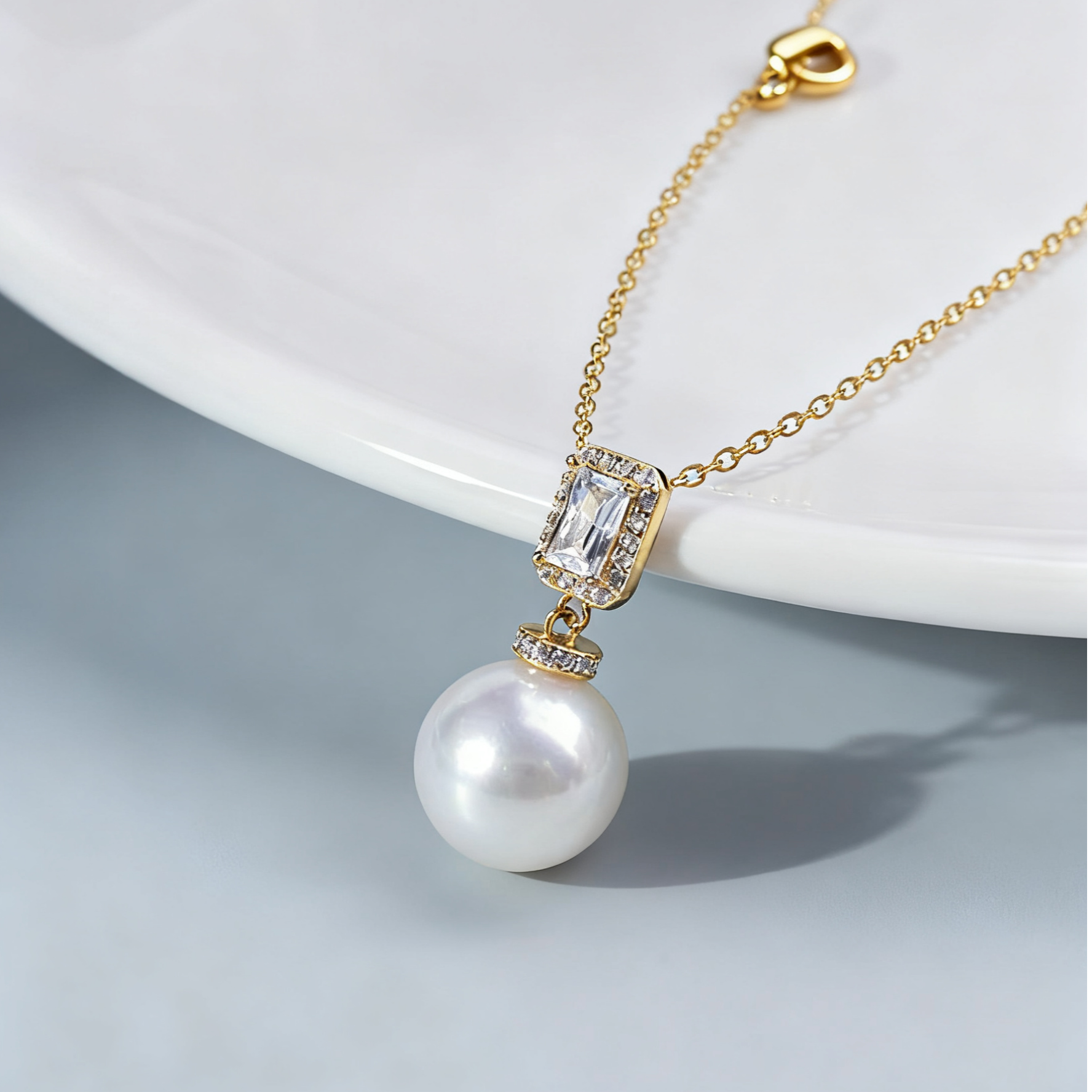 ”冰糖”龙珠珍珠吊坠13-14mm （赠链）s925银 2611H00DY