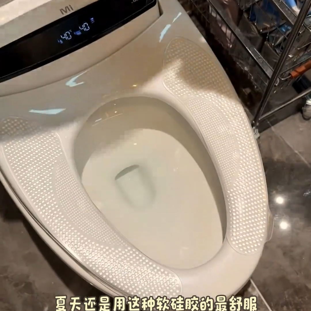 四季可水洗粘贴式凝胶马桶垫