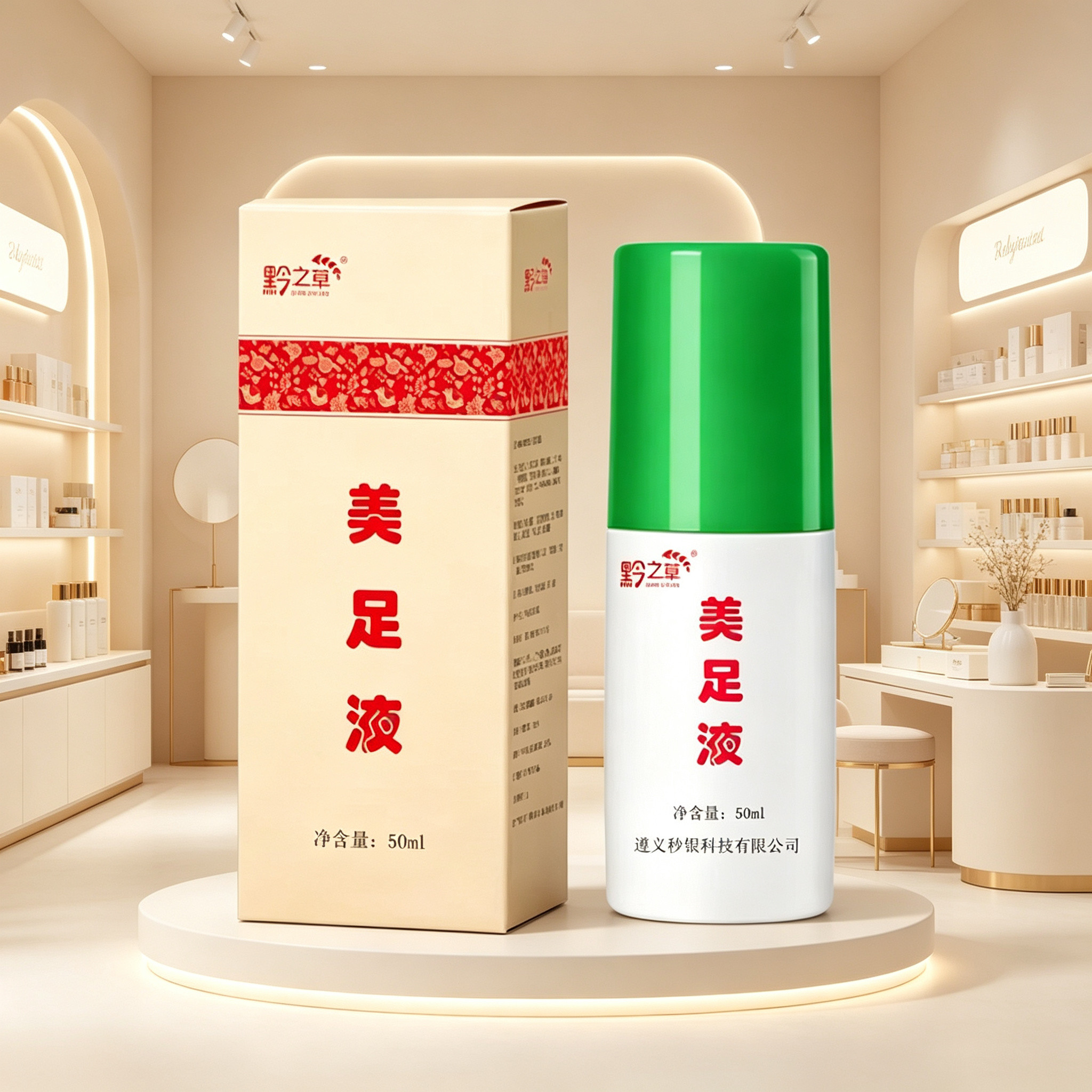治除臭神器丫丫美足液臭味汗脚痒