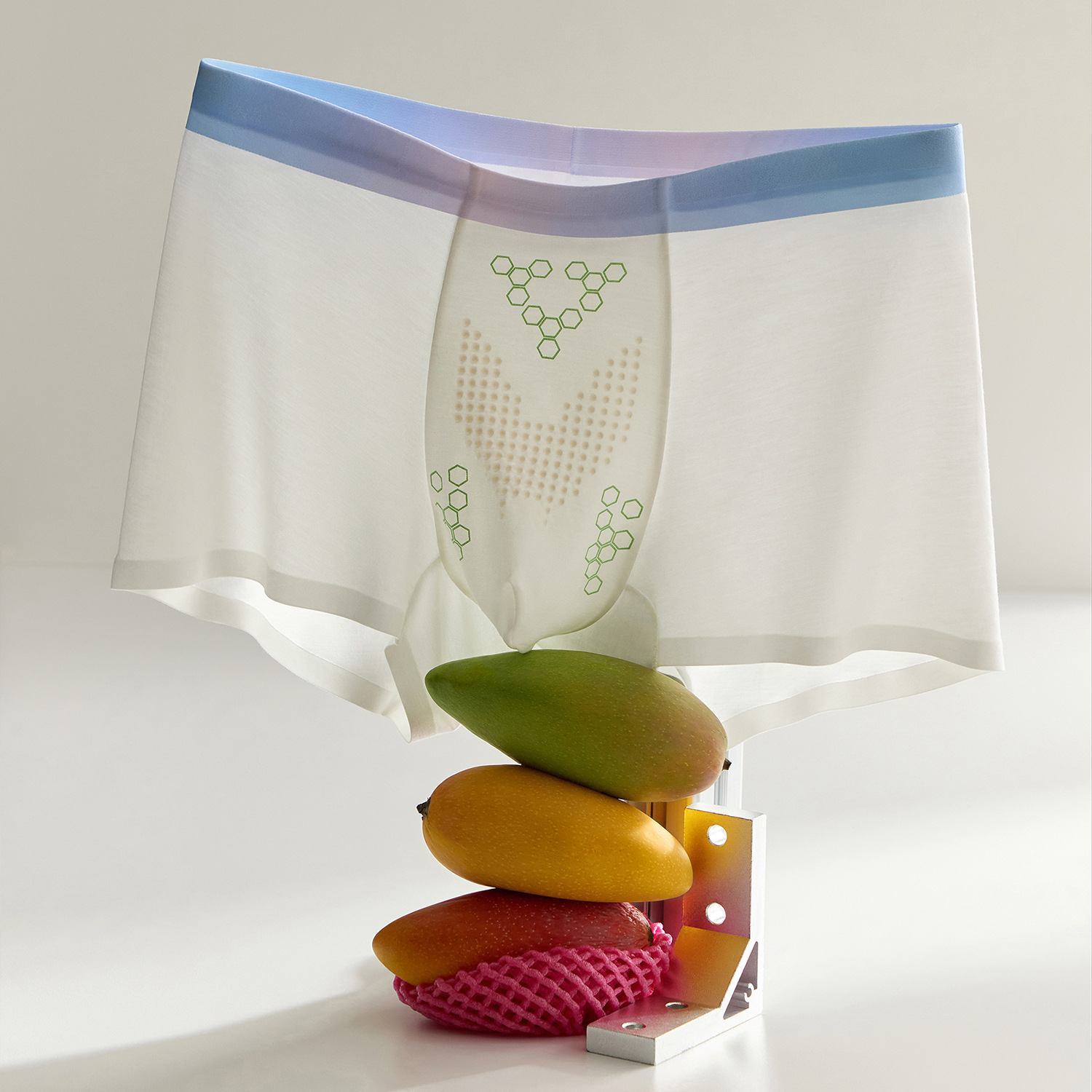 Cerotich7A莫代尔男士内裤夏薄款桑蚕丝裆速干透气平角裤透气抗菌