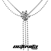 OCTO VITA华尔兹原创设计项链 绣花球锆钻流苏高级感公主锁骨链