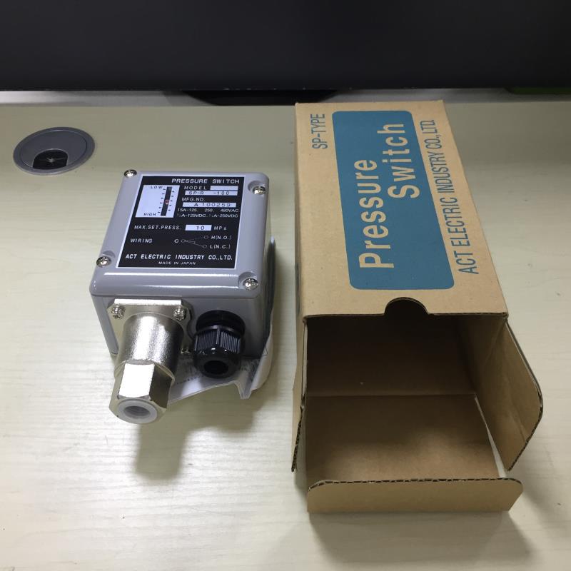 压力开关SP-R-50 100 150 200 250两轴设定型压力阀可调节日本ACT