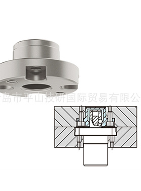 IMAO今尾AMWF18-BU气压柔性定位器 定位套 快捷夹具