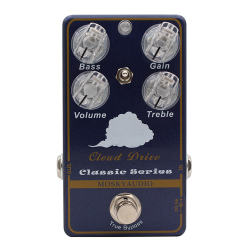 MOSKYAUDIO CLOUD DRIVE 经典清音过载效果器三档切换