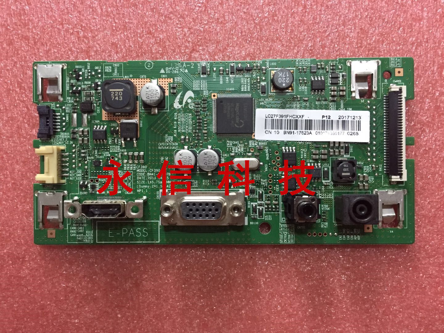 Original Samsung C24F390FHC Driver board LC24F390FHCXXF a main board BN41-02507B Screen 236 inchin the Office Equipment/Consumables/Related Services , Printer Accessories , Power board  category - from Buy2taobao.com to provide professional Taobao agent buy service