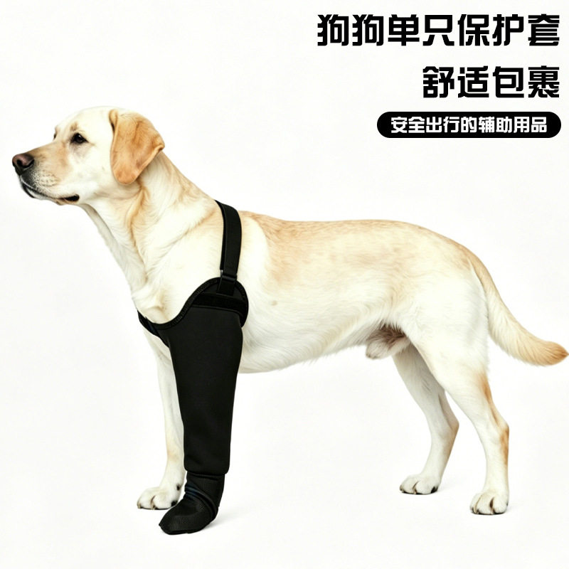 跨境新款宠物护具狗狗前腿保护套狗腿受伤防舔支撑保护套防脏防掉