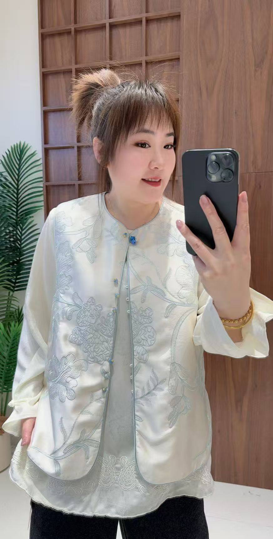 妃儿红5099春加大码马夹女 新中式刺绣国风无袖坎肩马甲,女装/女士精品,大码羽绒服,淘宝优惠券,粉丝福利购,淘宝优惠卷