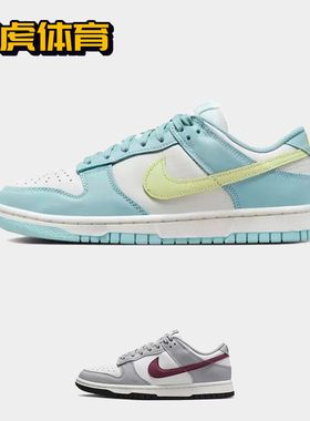 Nike Dunk Low 灰色 女子低帮复古休闲运动板鞋 DD1503-122