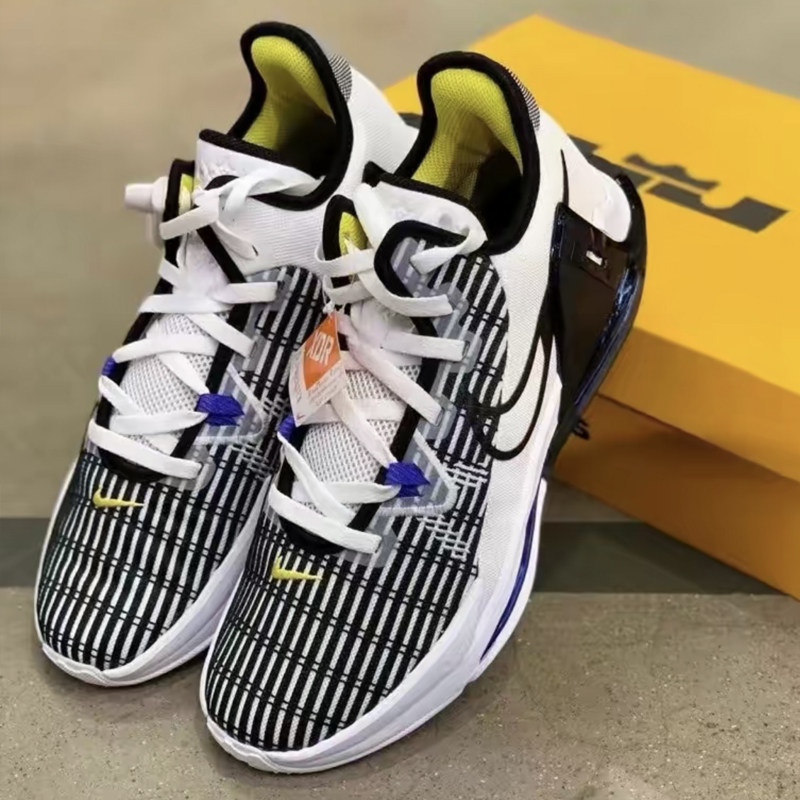 nike lebron witness 6 詹姆斯6代 lbj 白橙实战气垫缓震篮球鞋男